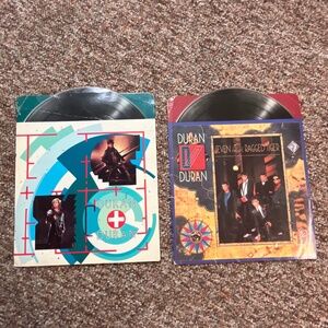 VIntage 1984 Duran Duran Popfolio School Folders [set of 2]